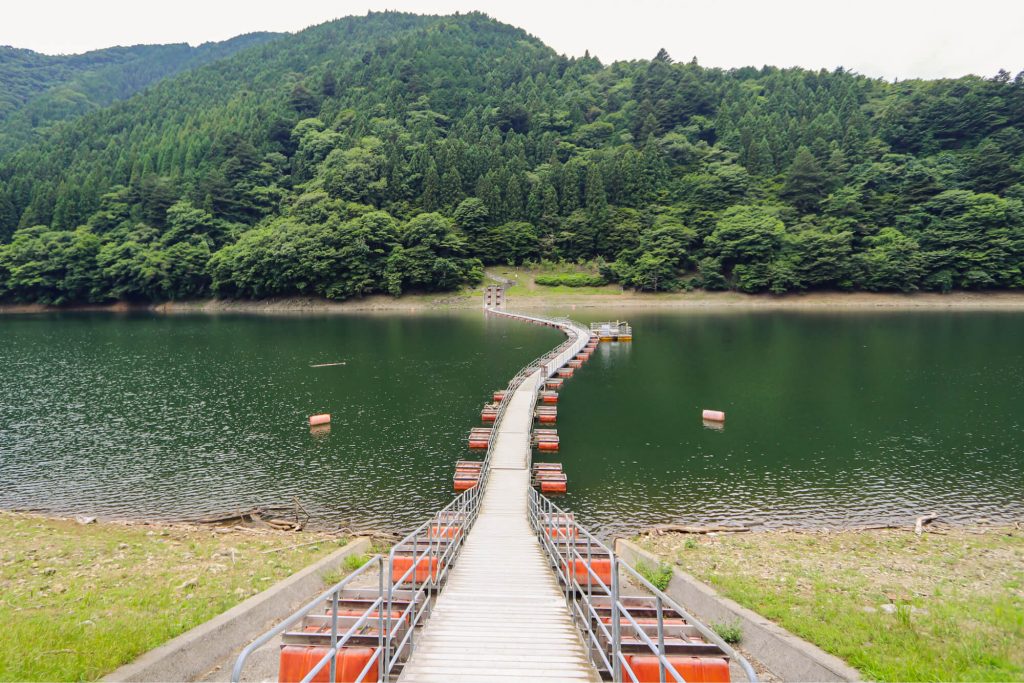 奧多摩一日遊必去景點：麥山浮橋