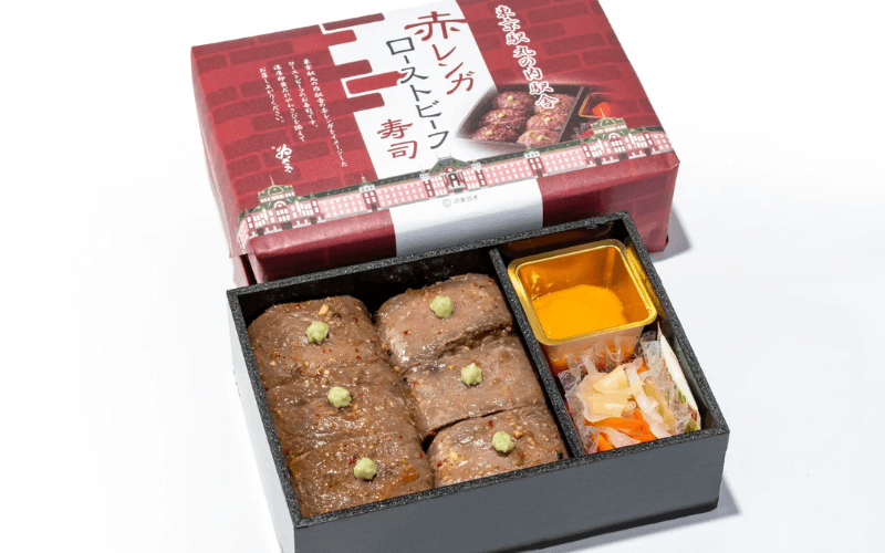 2025東京車站限定必吃便當排行榜:第7名|Izasa茶屋 赤磚燒烤牛肉壽司